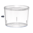 verrine avec couvercle