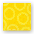 serviette appier jaune