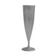 flute champagne plastique gris