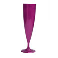 flute champagne plastique violette