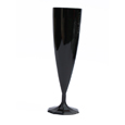 verres plastiques noirs