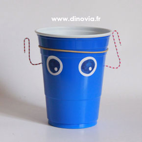 Blue cup