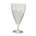 verre a pied blanc