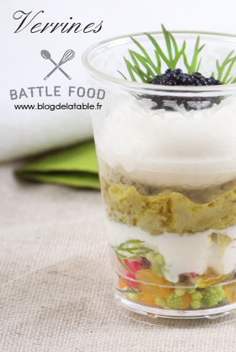 BATTLE FOOD # 22 Verrines – Blog de la table : Recettes, Art de la table,  Vaisselle jetable, Décoration de table