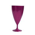 verre jetable violet